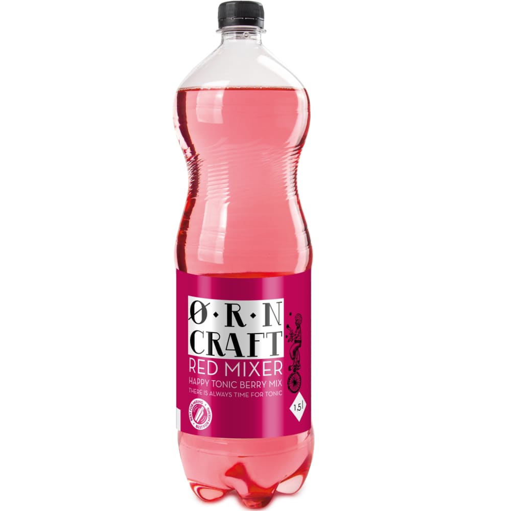 Bezalk. dzēriens Orn Craft red mixer 1,5l