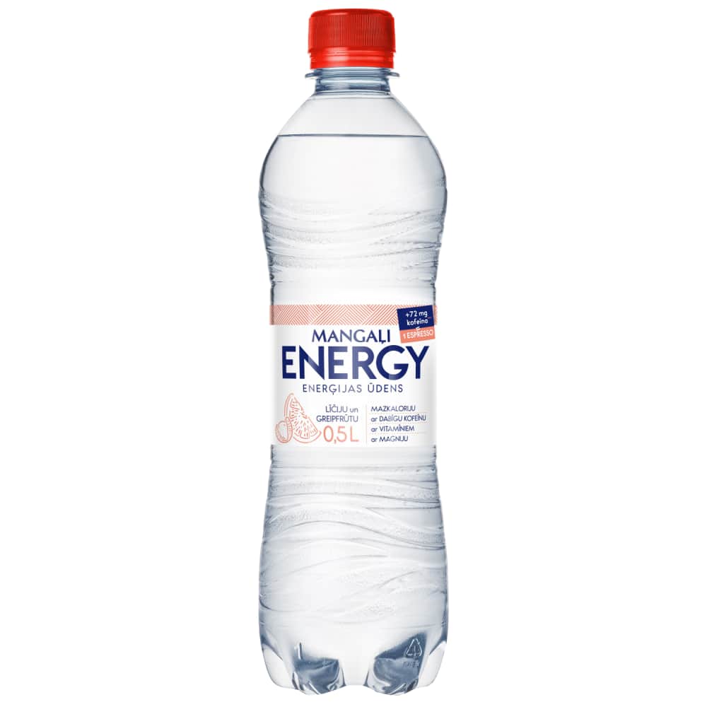 Enerģ. ūdens Mangaļi ar līčijas-greip.g. 0,5l