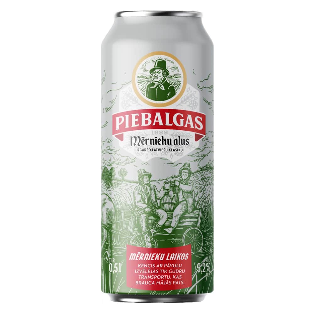 Alus Piebalgas Mērnieku 5,2% 0,5l