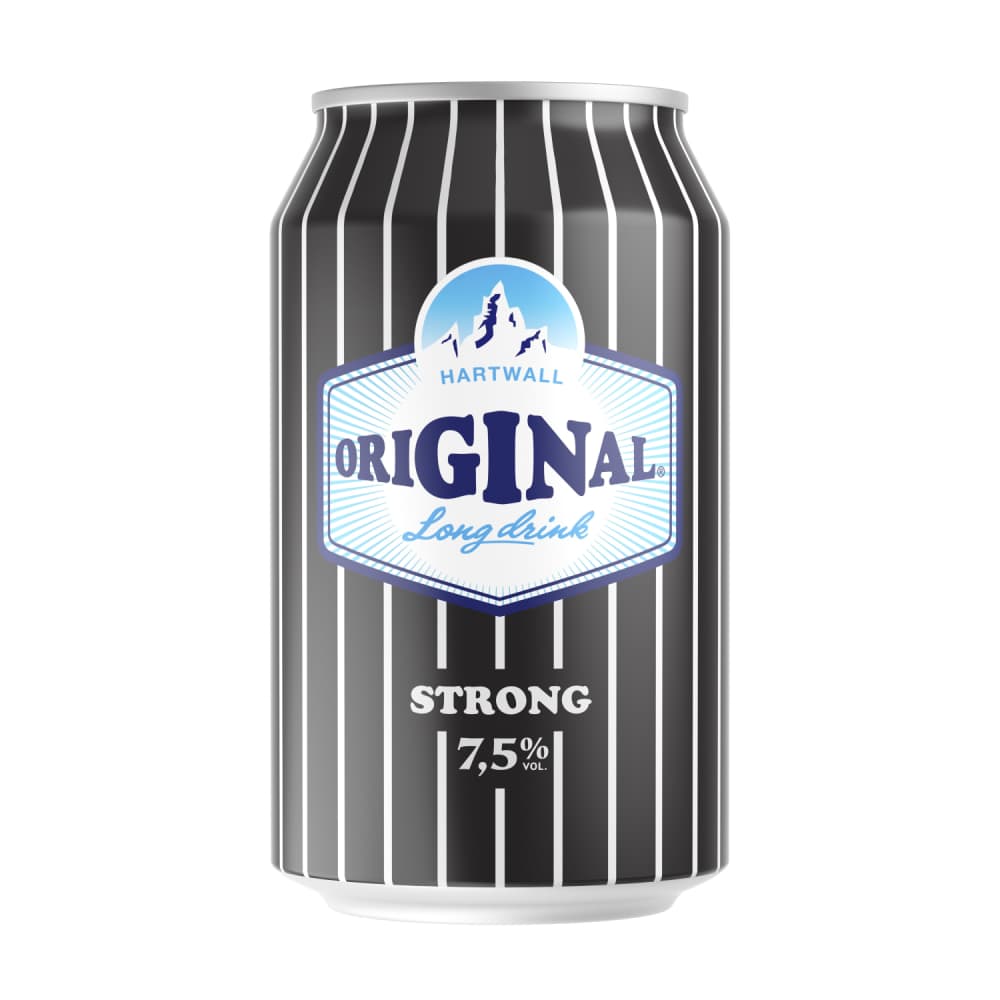 Alk. kokt. Hartwall Strong 7,5% 0,33l