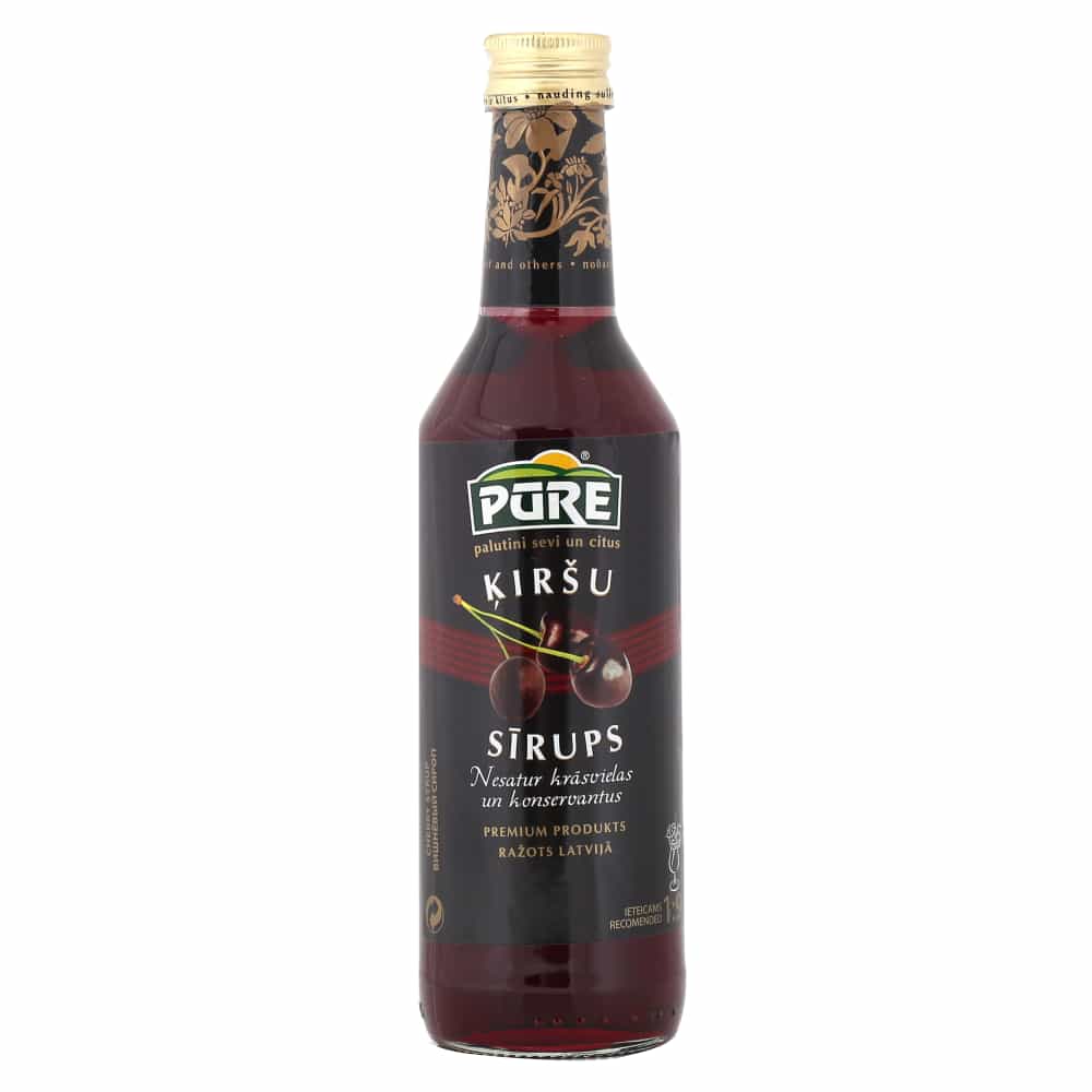 Ķiršu sīrups Pūre 350ml