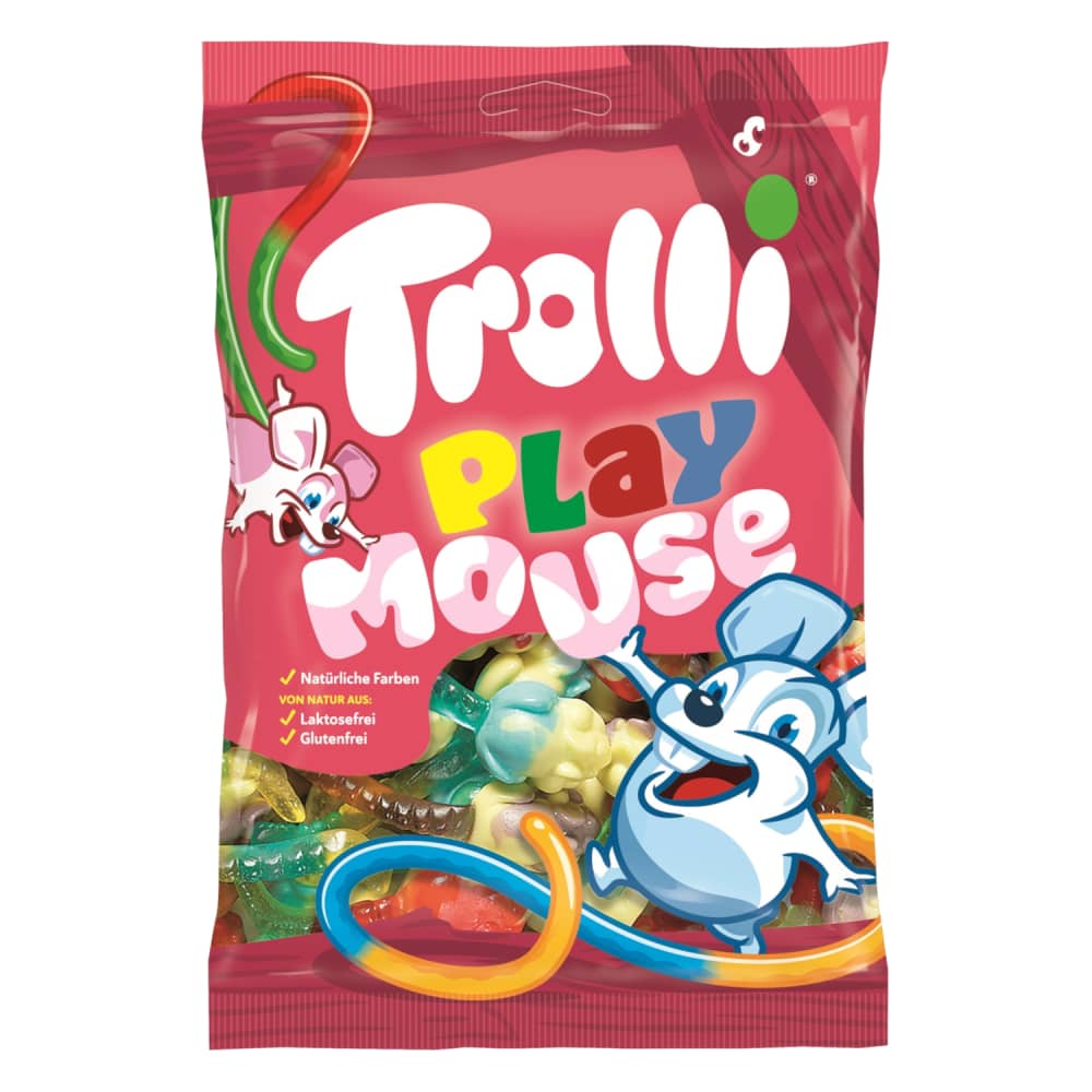 Želejkonfektes Trolli Playmouse 200g