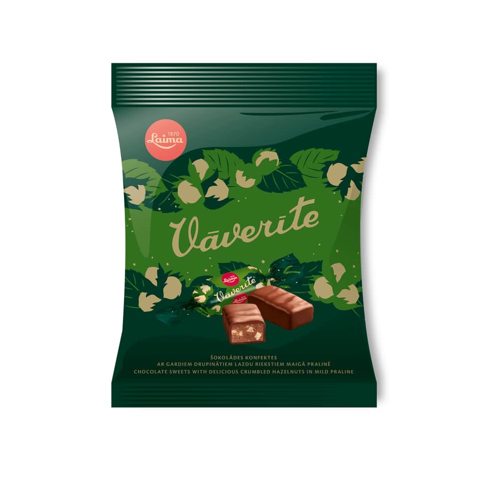 Šokolādes konfektes Vāverīte 160g