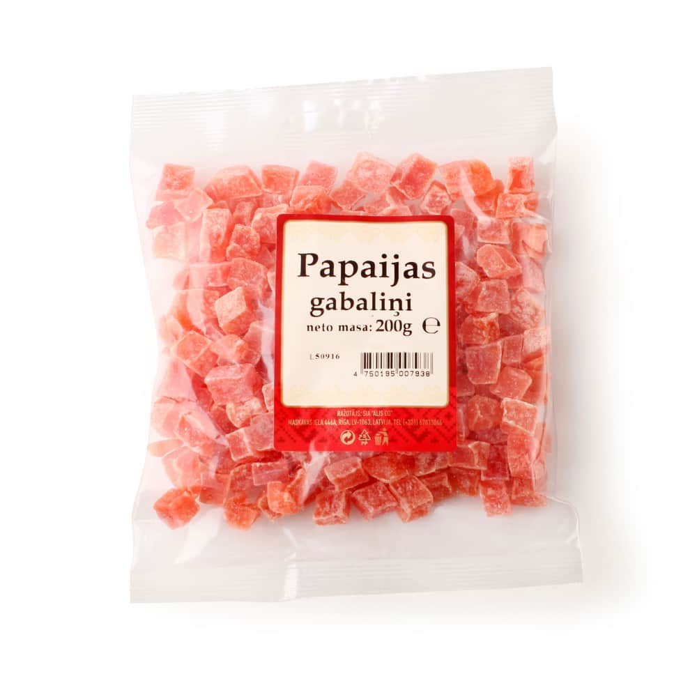 Papaija Alis Co žāvēta 200g