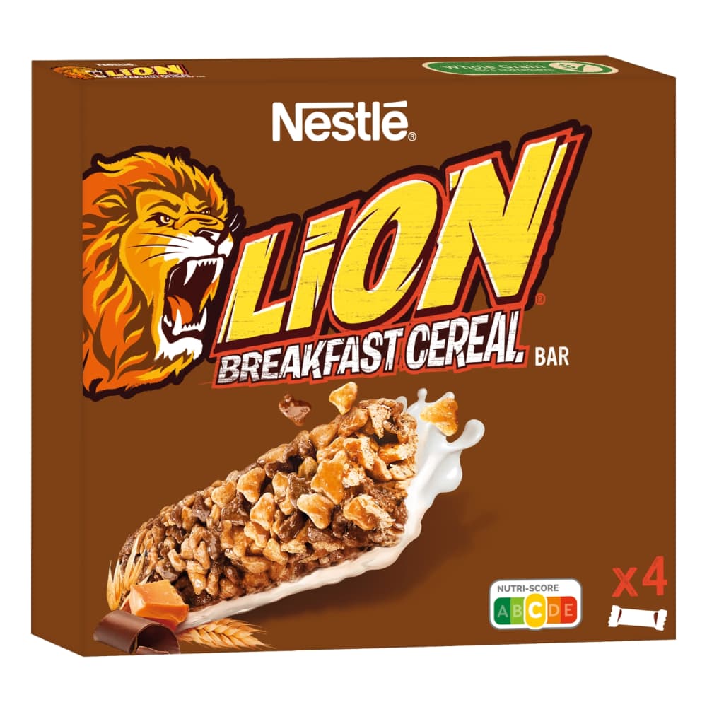 Pārslu batoniņš Nestle Lion 4x25g