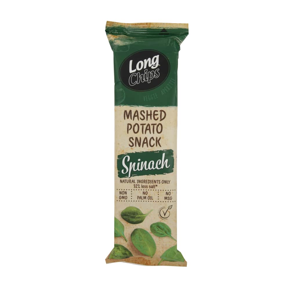 Uzkoda Longchips kart. biez. ar spinātiem 75g