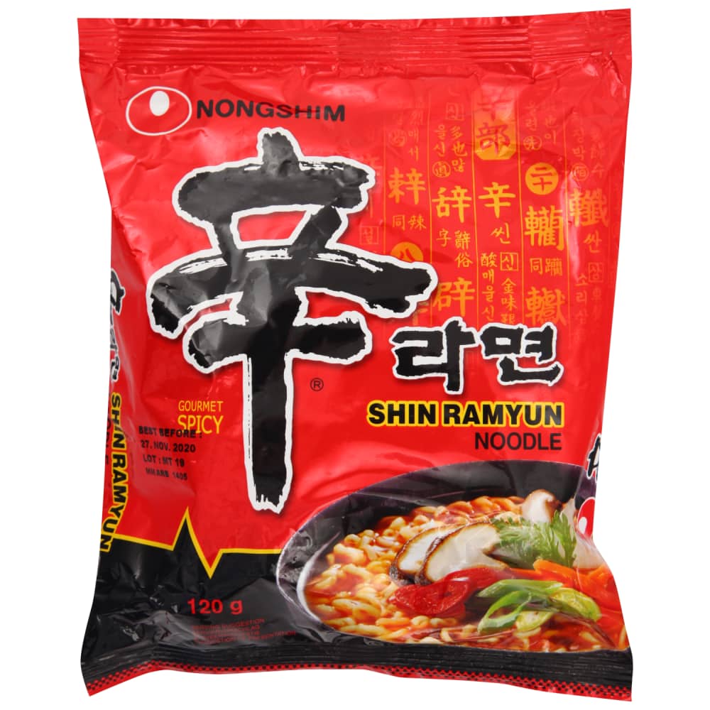 Nūdeļu zupa Nongshim Shin Ramyun 120g