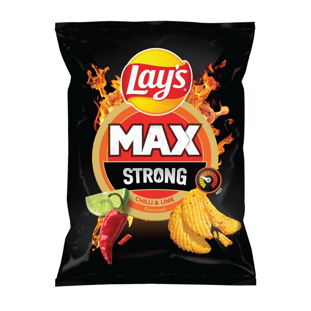 Kartupeļu čipsi Lay's ar čili, laima g. 250g