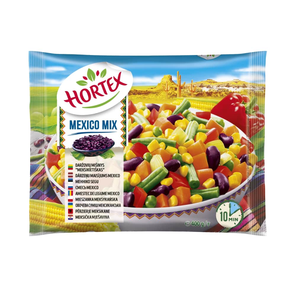 Dārzeņi Hortex mix mehiko 400g