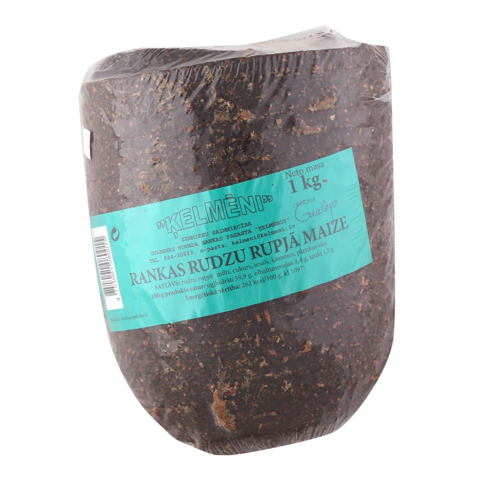 Rudzu maize Ķelmēni sagriezta 1kg