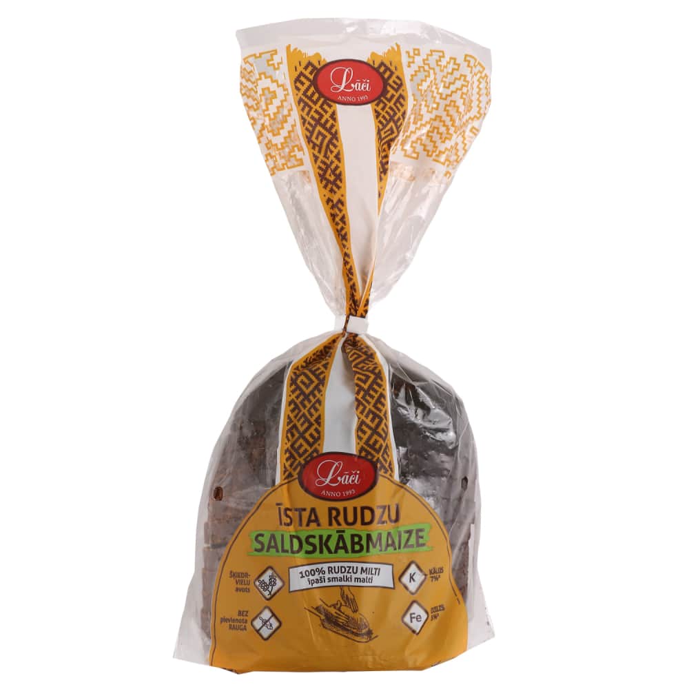 Īsta saldskābmaize Lāči 1/2 sagriezta 440g