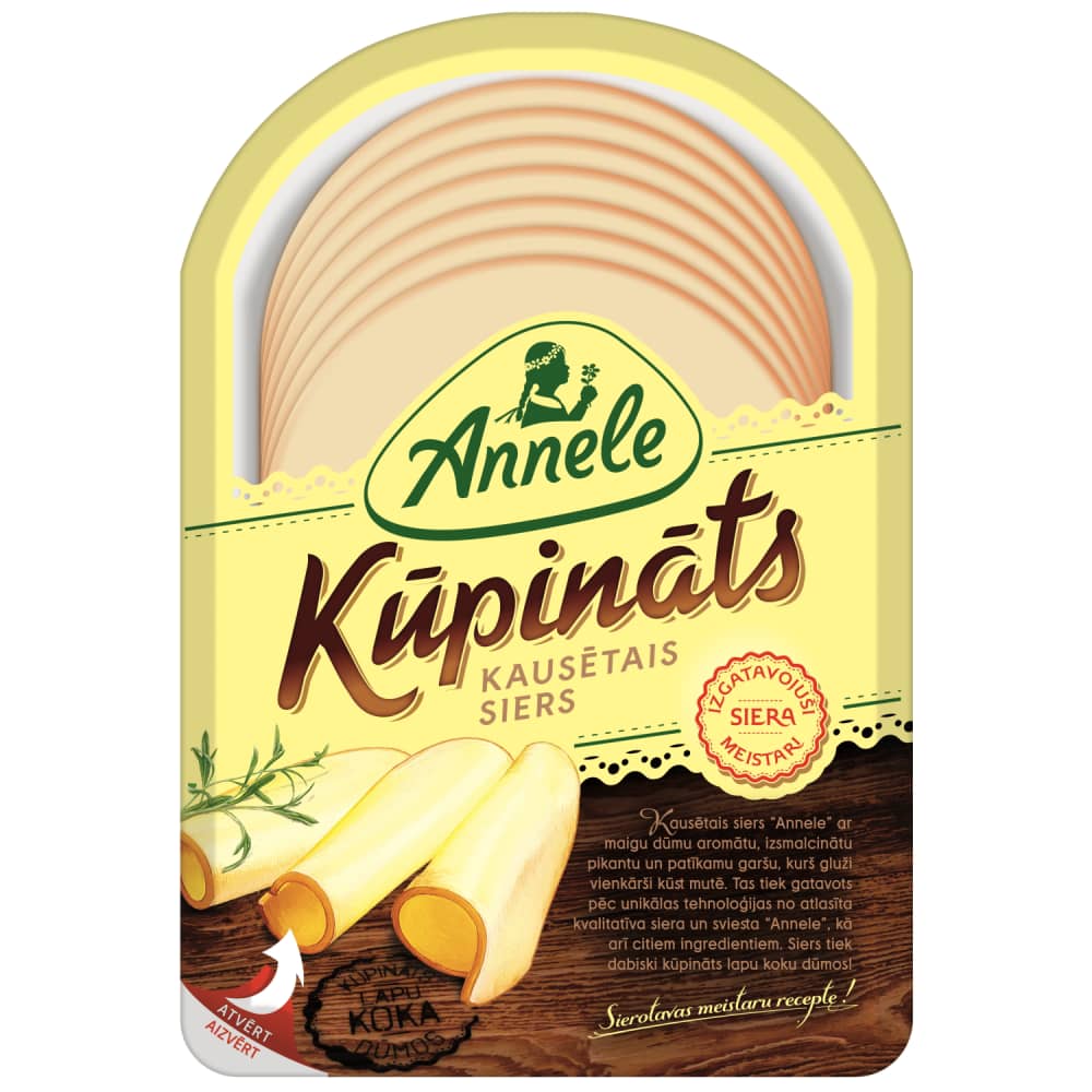 Kūp.kaus.siers Annele šķēlēs 150g