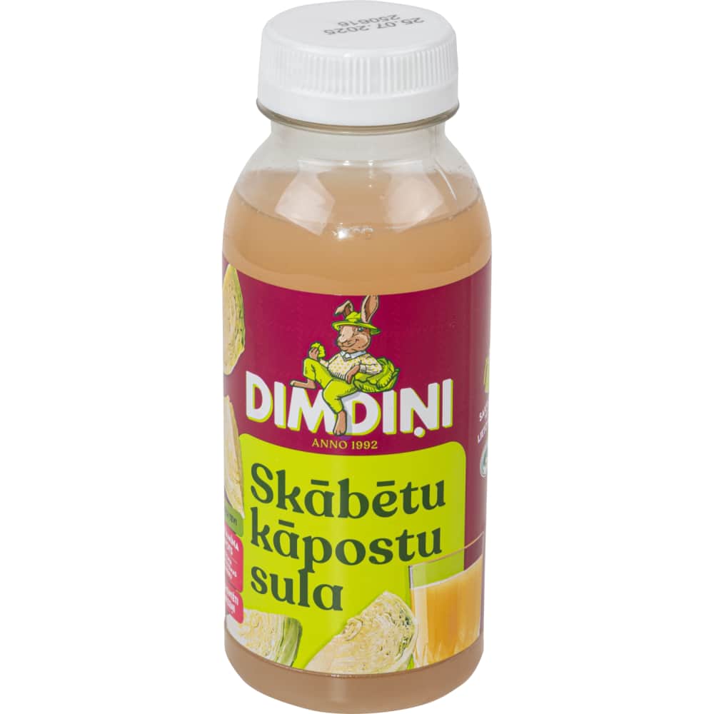 Skābētu kāpostu sula Dimdiņi 250ml