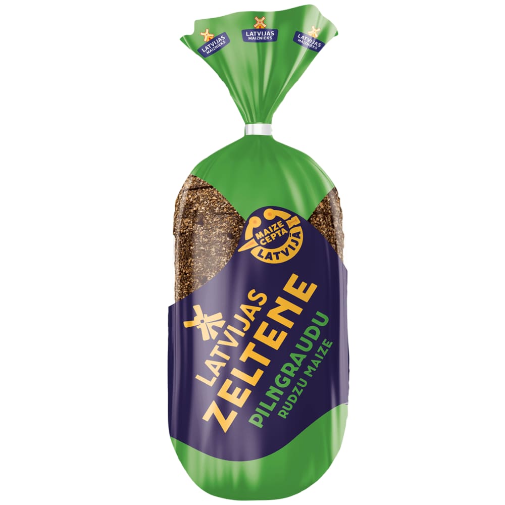 Rudzu maize Zeltene sagriezta 800g