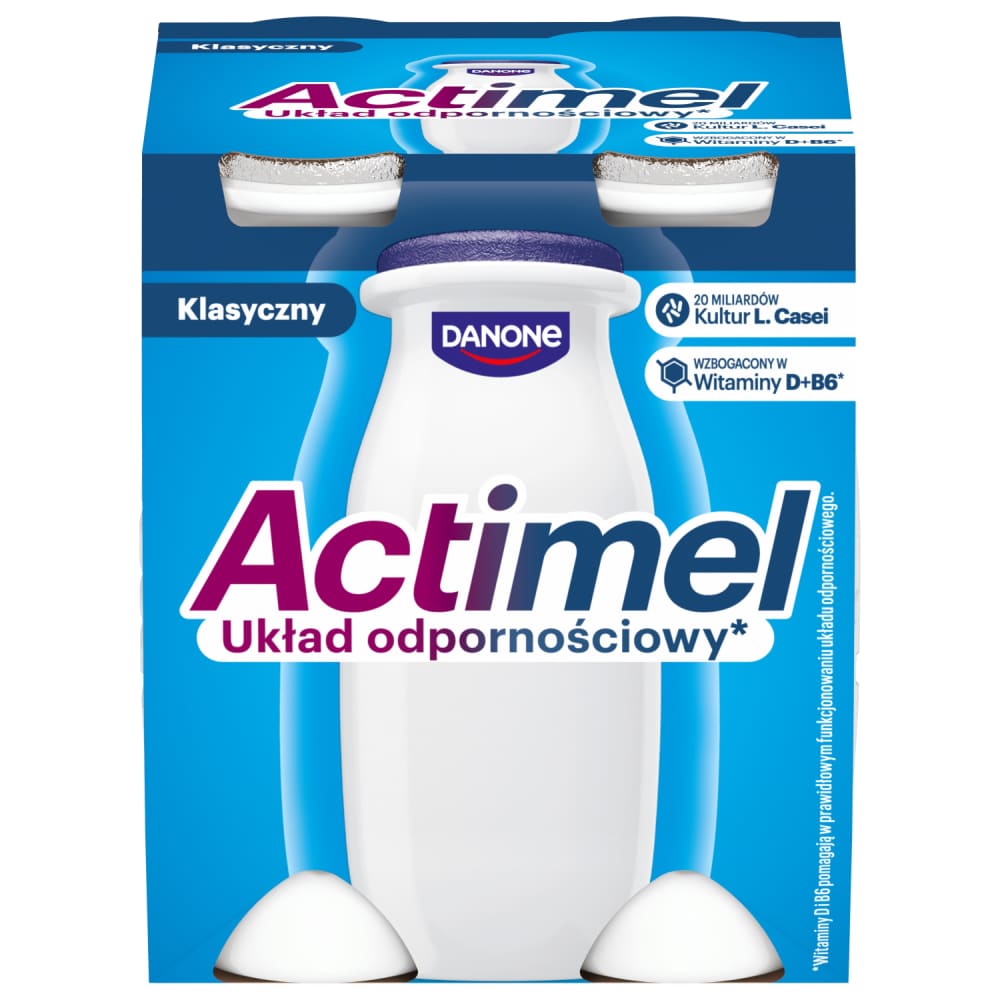 Jogurta dzēriens Actimel naturālais 4x100g