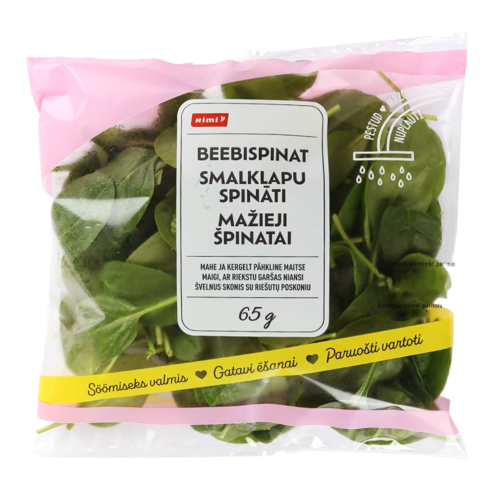 Smalklapu spināti Rimi 1.šķira 65g