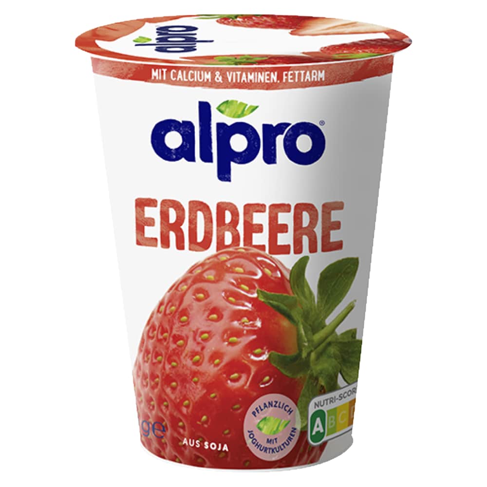 Sojas prod. Alpro ar zemeņu g., ferm. 400g
