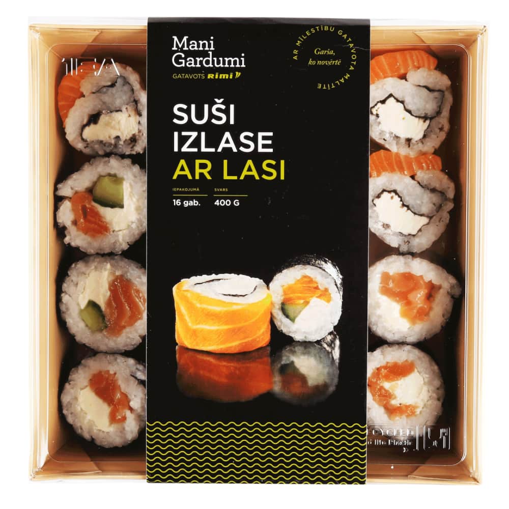 Suši izlase ar lasi 400g