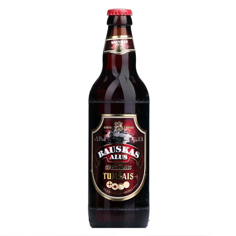 Alus Bauskas tumšais 5,5% 0,5l