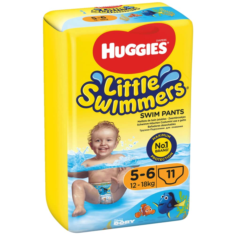 Autiņb. HUGGIES SWIMMERS 12-18KG, 11gab