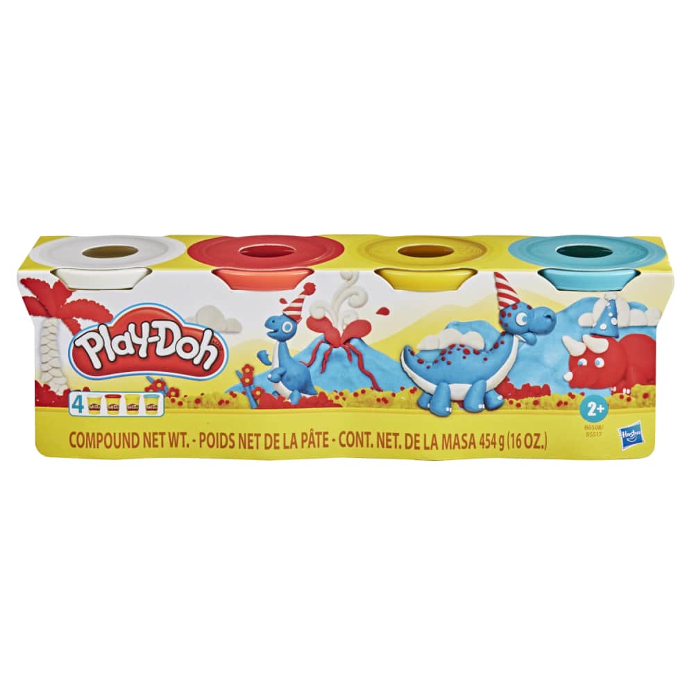Rotaļlieta plastilīns 4 glāz play-doh