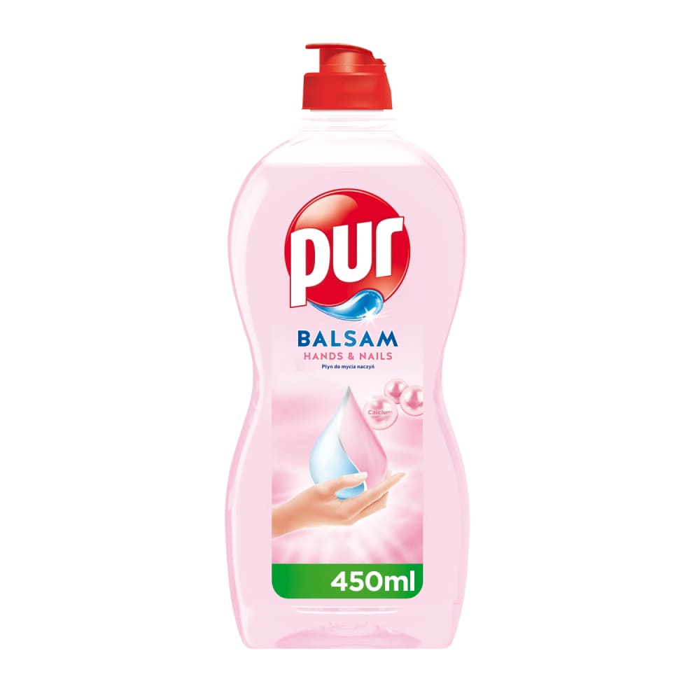 Mazg. līdz. traukiem Pur hands & nails 450ml