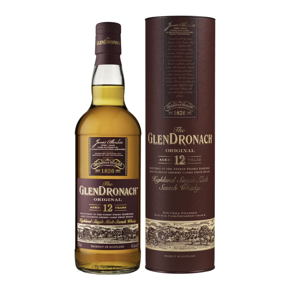 Viskijs The Glendronach 12YO 43% 0,7l