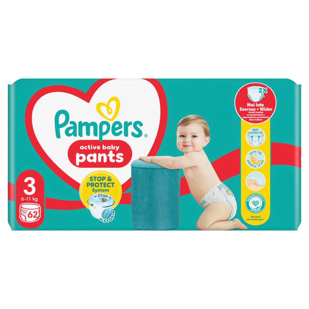 Biksītes Pampers Jumbo S3 6-11kg 62gab