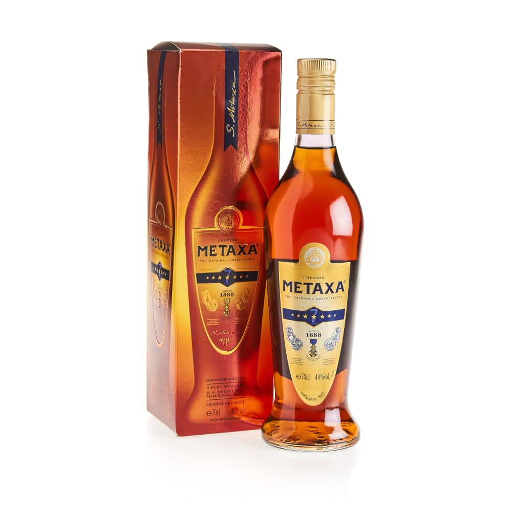 Stiprs alkohol. dzēriens Metaxa 7* 40% 0,7l