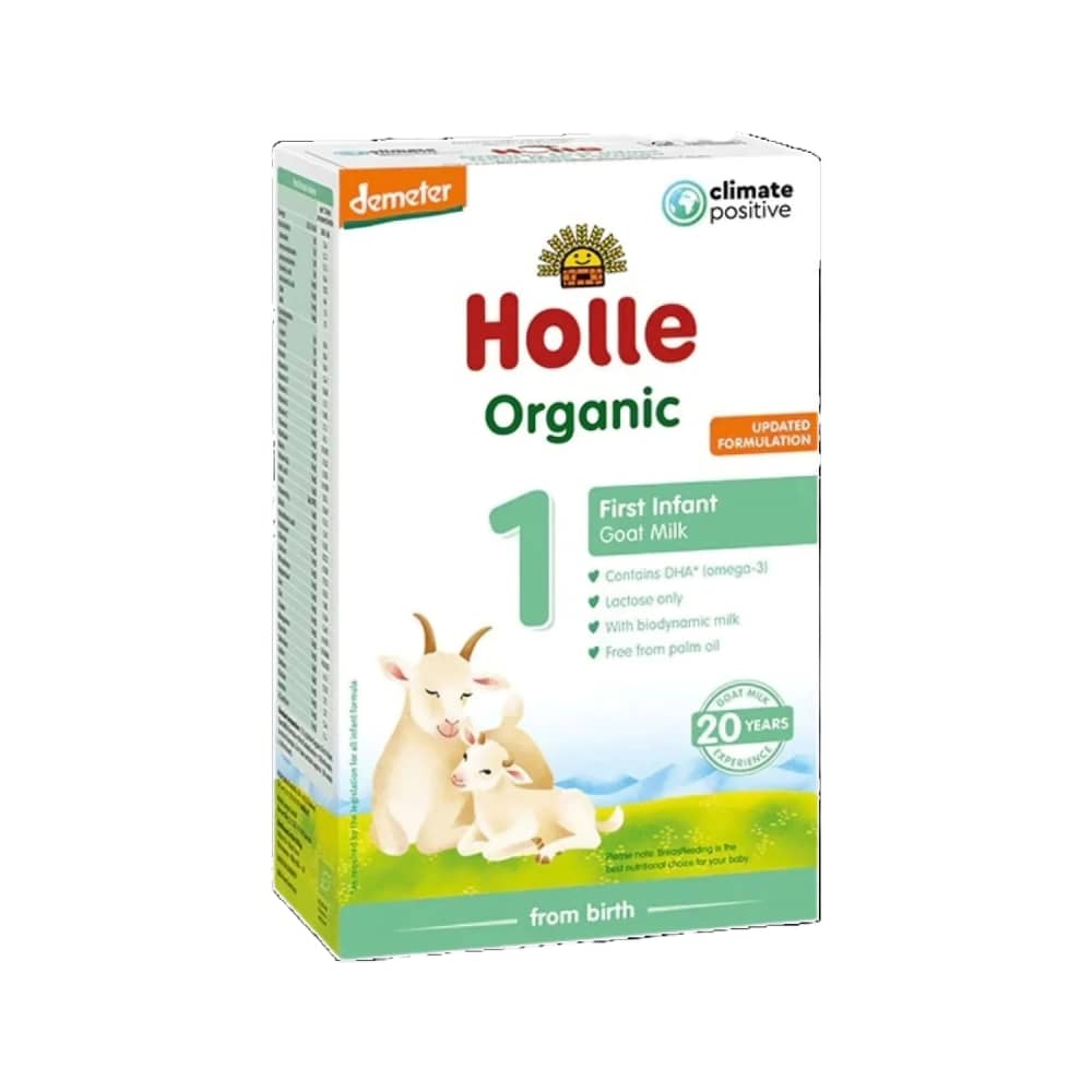 Kazas piena maisījums Holle 1 no dz. 400g