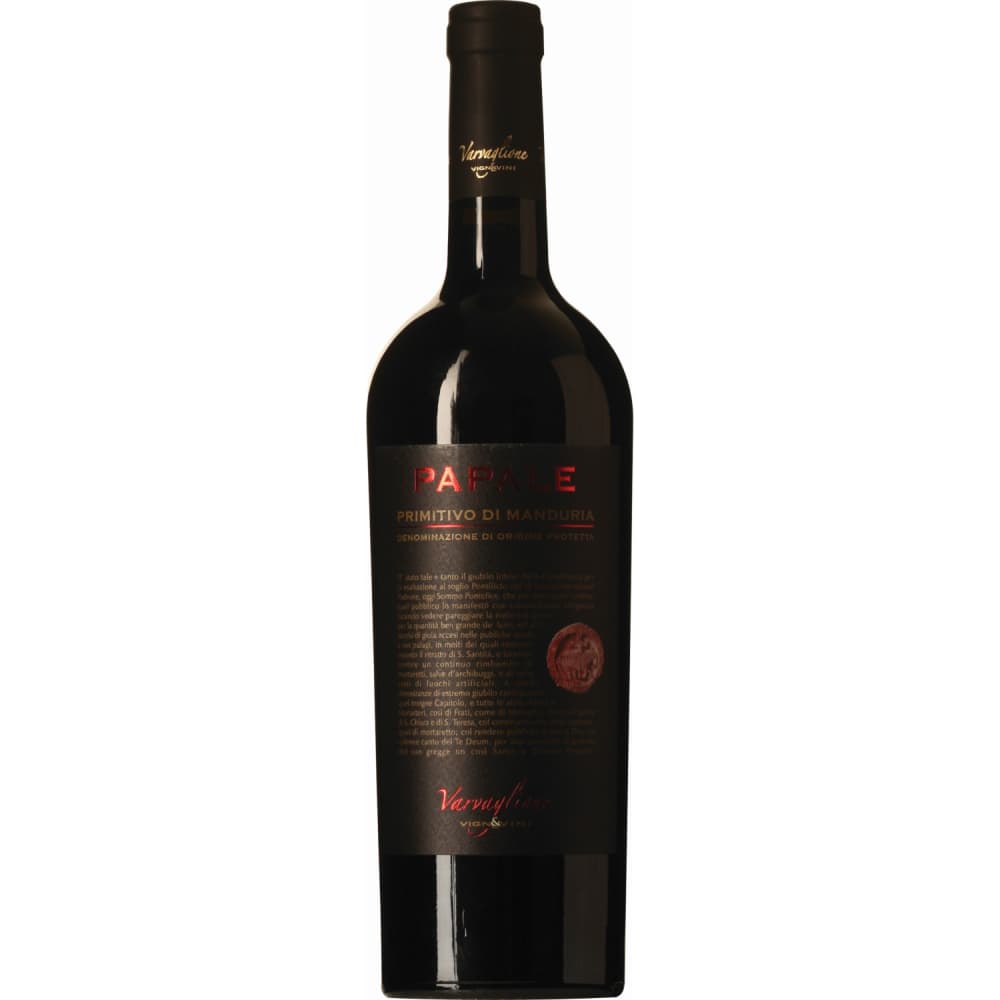 S.v. Papale Primitivo Manduria 14% 0,75l