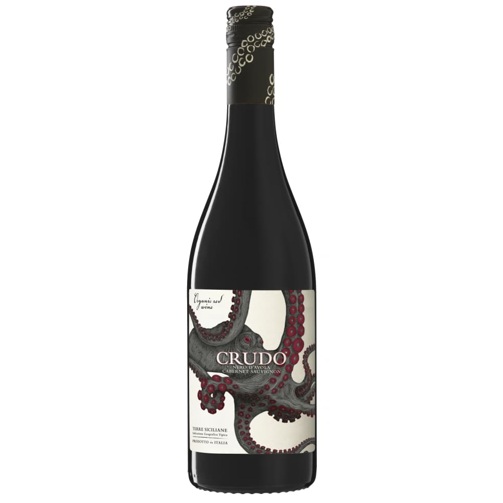 S.v. Crudo Nero d'Avola Cab.Sauv. 14,5% 0,75l