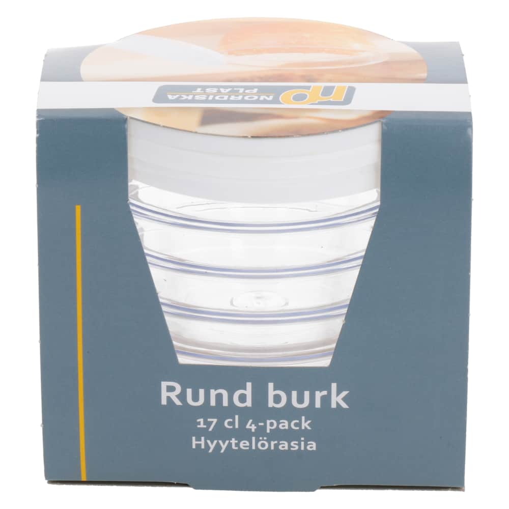 Trauks uzglabāšanai 4x1,7dl