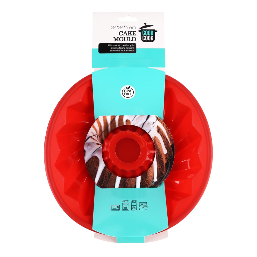 Silikona cepamforma Good Cook d25x6cm