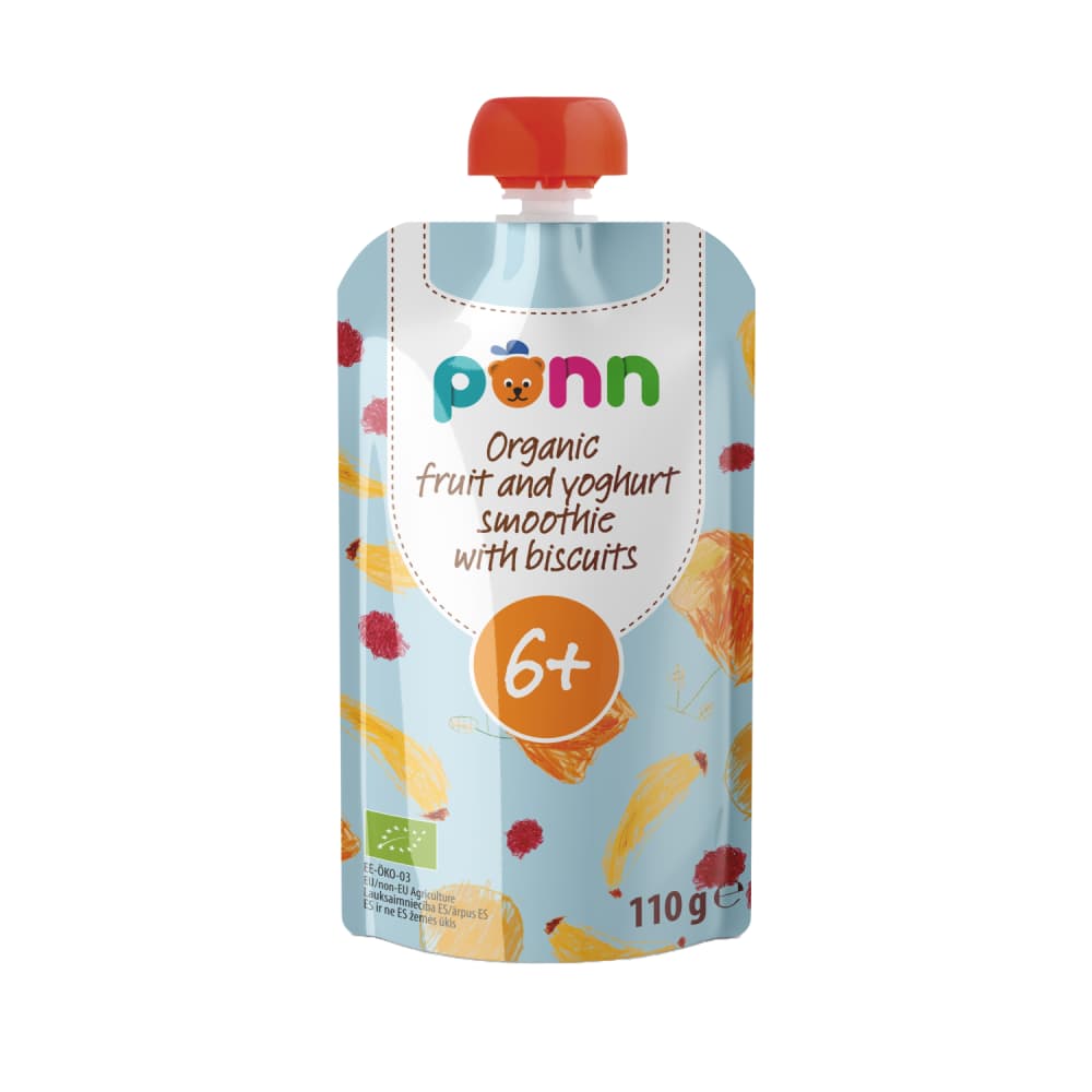 Smūt. Ponn augļu, jog.ar cep.BIO no 6mēn.110g