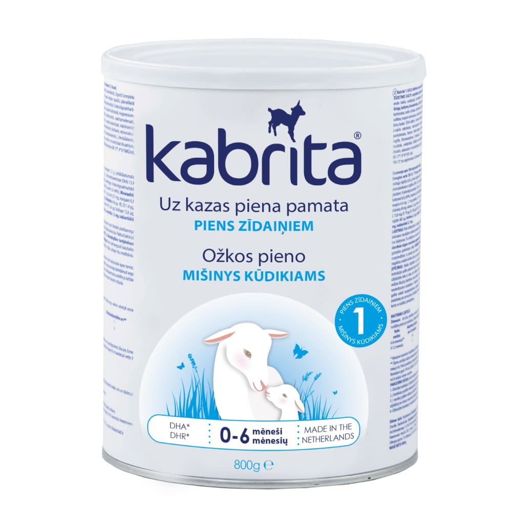 Kazas piena mais. Kabrita1 no dz., 800g