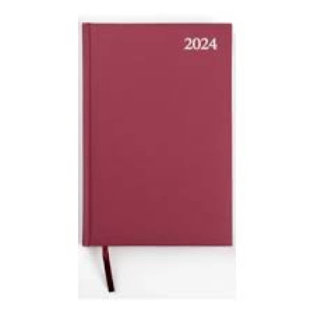 Plānotājs STANDARD 2024, PVC, A5, bordo