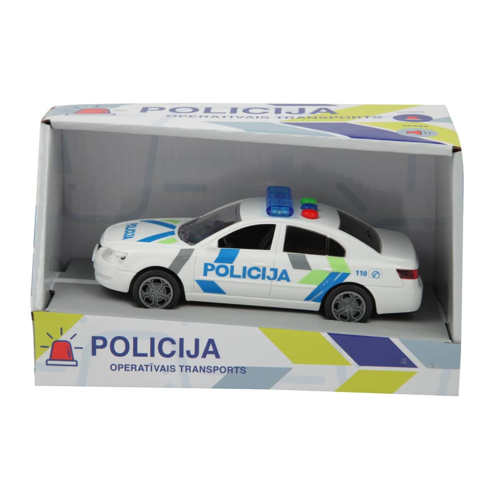 LV policijas ar skaņām un gaismām