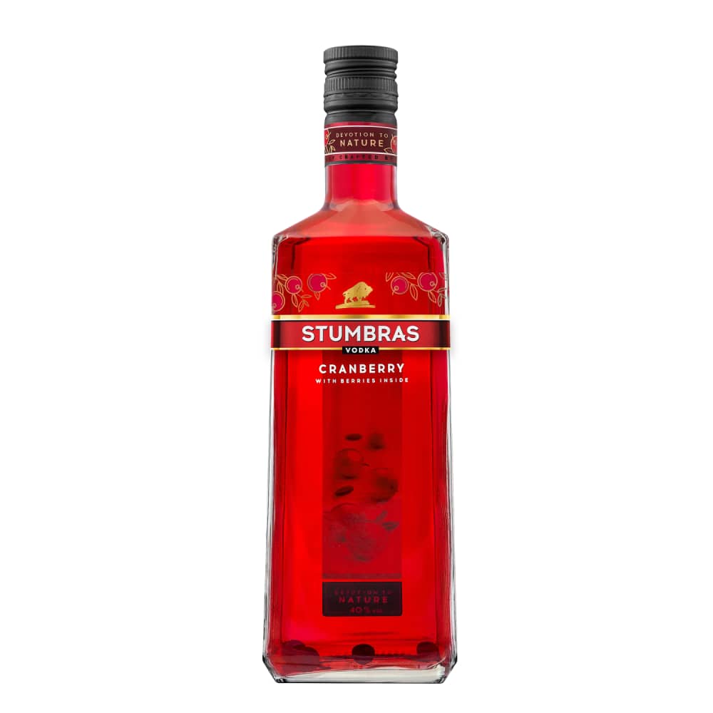 Degvīns Stumbras Vodka dzērveņu 40% 0,7l