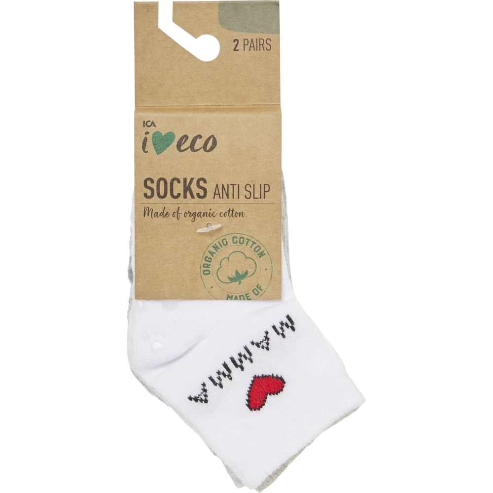 Zīdaiņu zeķes I love eco 2p 0-6 m