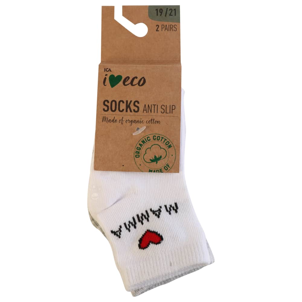 Zīdaiņu zeķes I love eco 2p 19/21