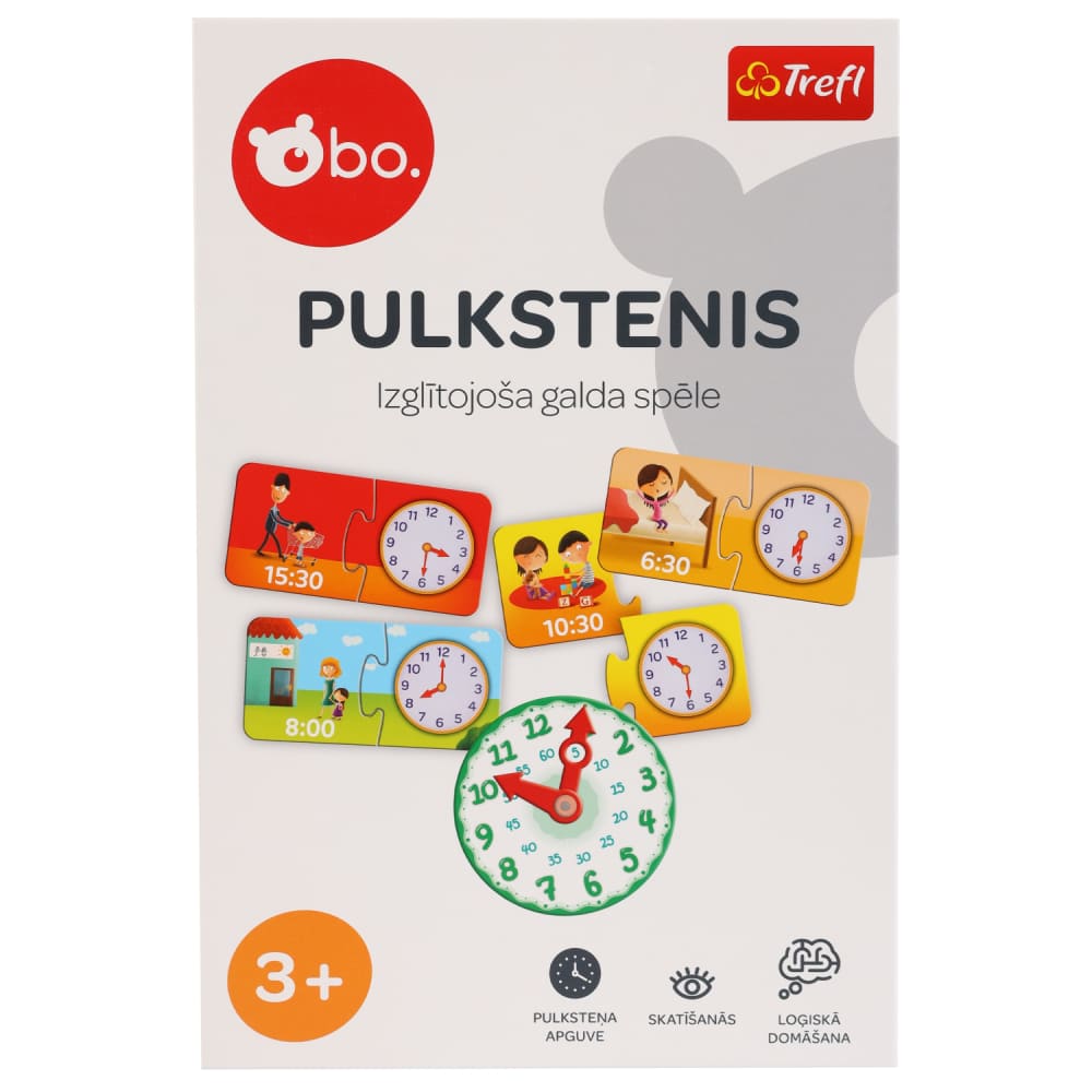 Izglītojošā galda spēle Pulkstenis BO