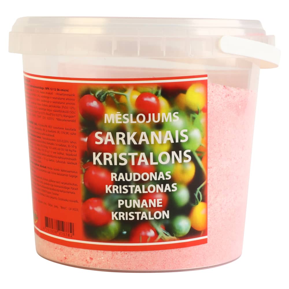 Mēslojums GARDEN+ sarkanais 0,9kg