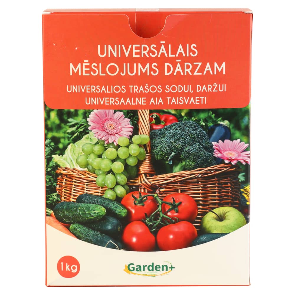 Mēslojums GARDEN+ dārza universālais 1kg