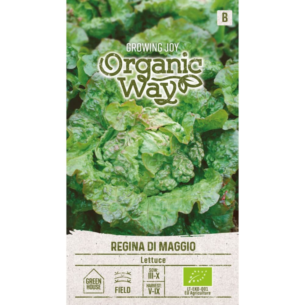 Sēklas ORGANIC WAY Salāti dārza