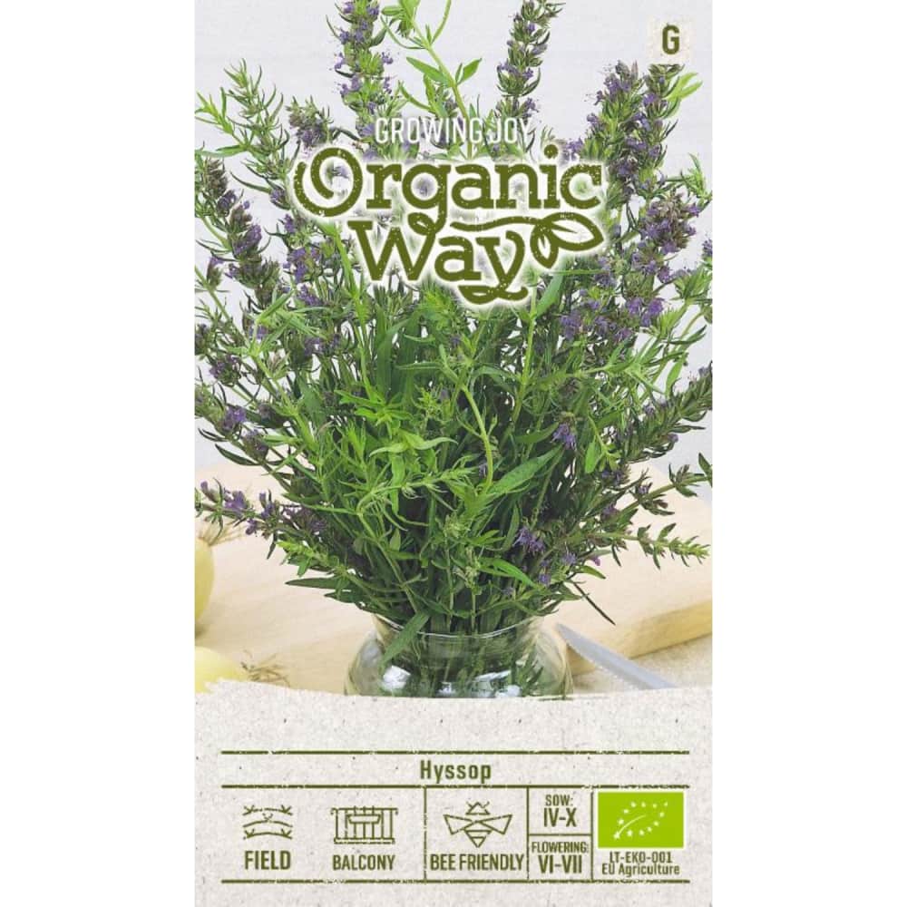 Sēklas ORGANIC WAY Izops OW