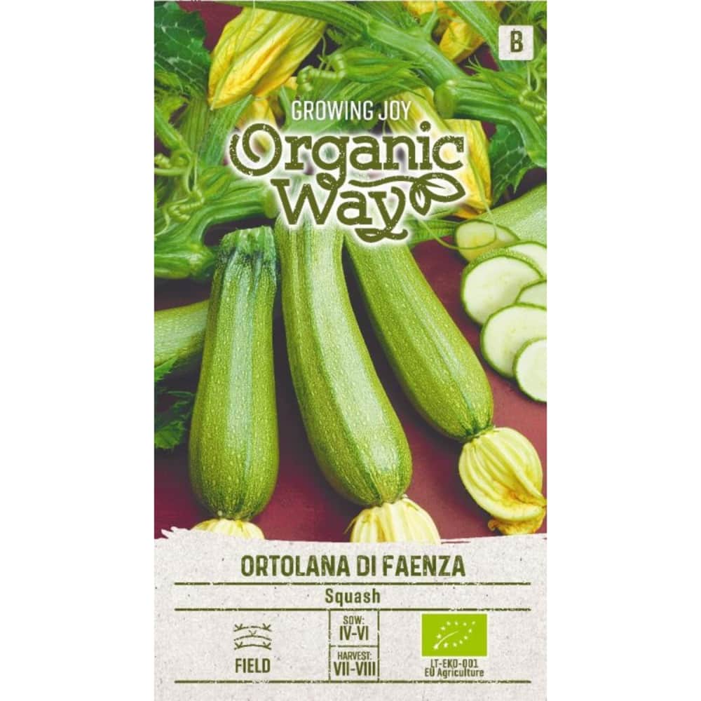 Sēklas ORGANIC WAY Cukini