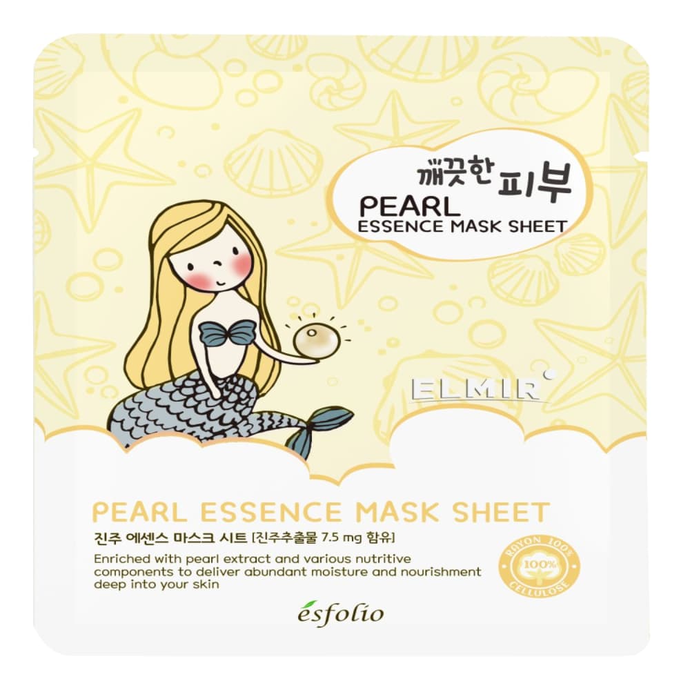 Auduma maska Pure Skin Pearl Essence 25ml