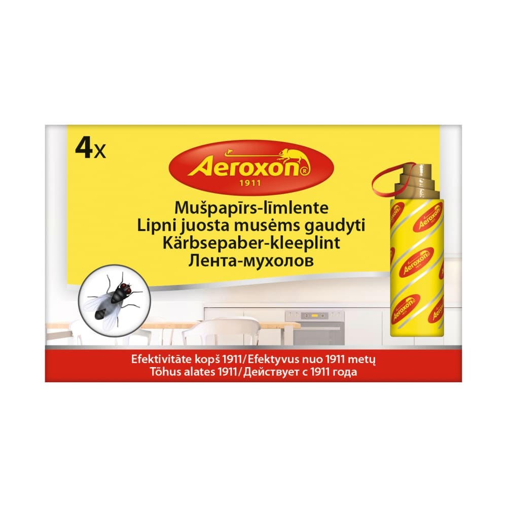 Mūšpapīrs-līmlente Aeroxon 4 rullīši