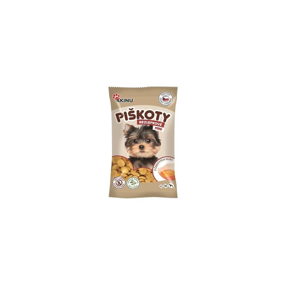 Bezglutēna mini cepumi suņiem Akinu 120g